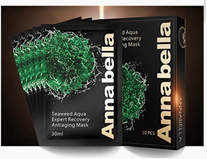 Anna Bella seaweed aqua expert recovery anti-aging mask - Image 4