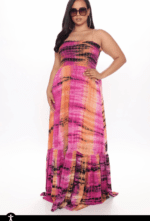 Fashionova dream in color tie dye maxi dress - Image 5