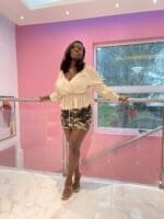 Lost the battle camo mini skirt