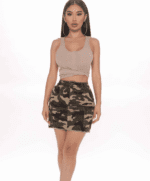 Lost the battle camo mini skirt - Image 3