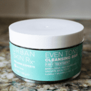 Urban skin even tone cleansing bar