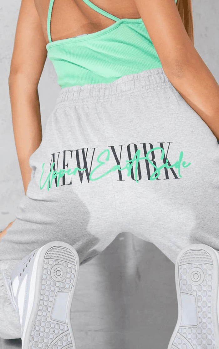 Plt grey New York upper east side jogger - Image 4