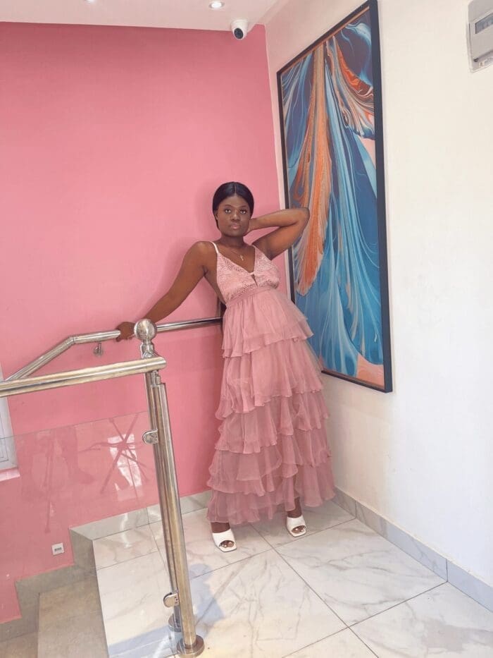 Kisses and wishes ruffle dress - Image 2