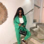 Zip up hoodie cuffed jogger loungewear set