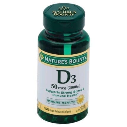 NATURE'S BOUNTY D3 50mcg