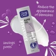 Clean and Clear Advantage Rapid Gel