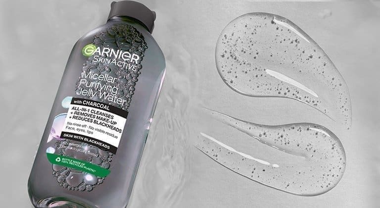 Garnier Skin Active Micellar Purifying Jelly Water with Charcoal 400ml - Image 1