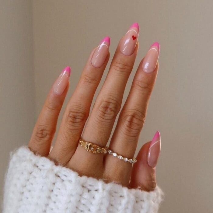 Love Whisper Stick On Nail - Image 2