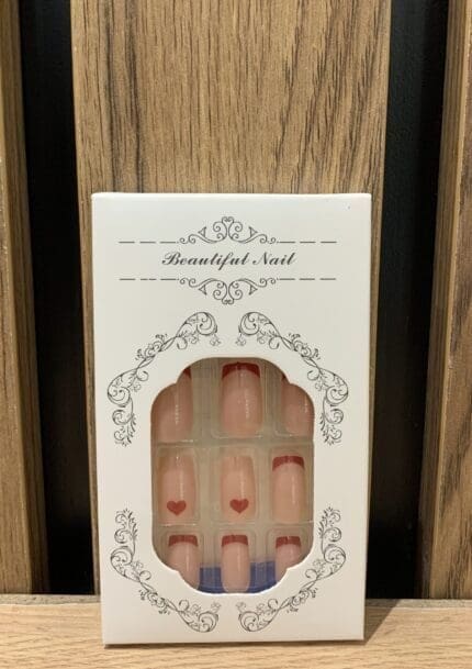 Cherished Hearts Manicure Stick On N ails