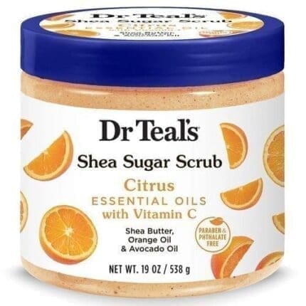 Dr Teals Shea Sugar Citrus body Scrub