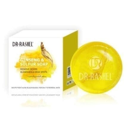 Dr. Rashel Ginseng And Sulfur Soap Removes Scars Blemishes And Dark Spots