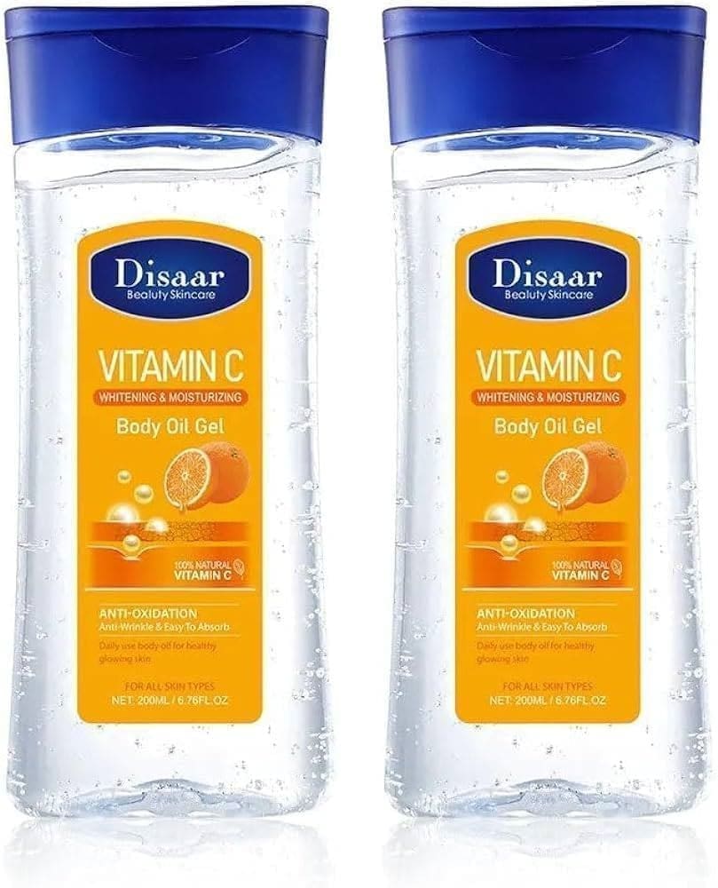 Disaar Beauty Skincare vitamin C Whitening Moisturizing Body Oil Gel