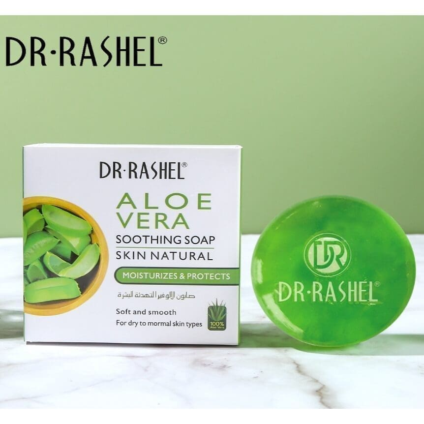 Dr. Rashel Aloe Vera Soothing Soap Skin Natural Moisturizes And Protect