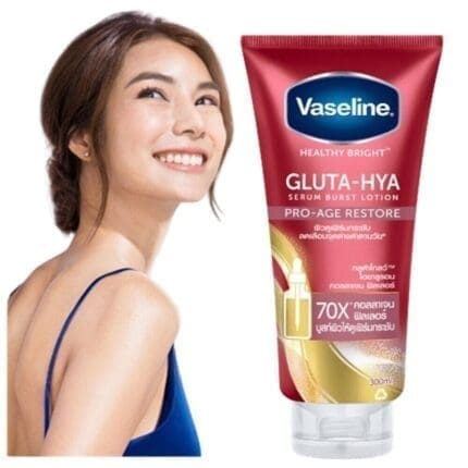 Vaseline Healthy Bright GLUTA - HYA Pro Age Restore Serum Burst Lotion