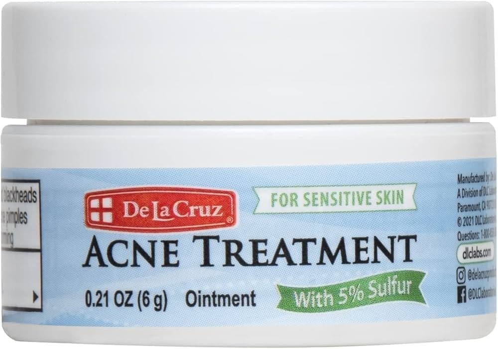 Dela Cruz Acne Treatment With 5% Sulphur For Sensitive Skin Ointment - Image 1