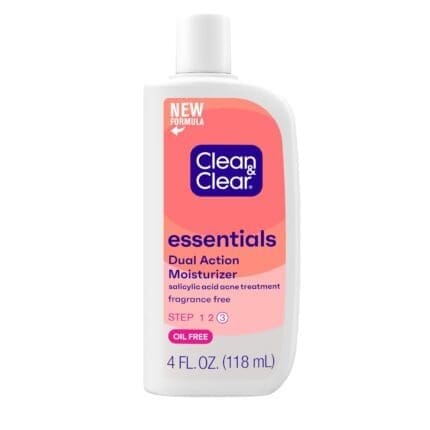 Clean & Clear Essential Dual Action Acne Facial Moisturizer