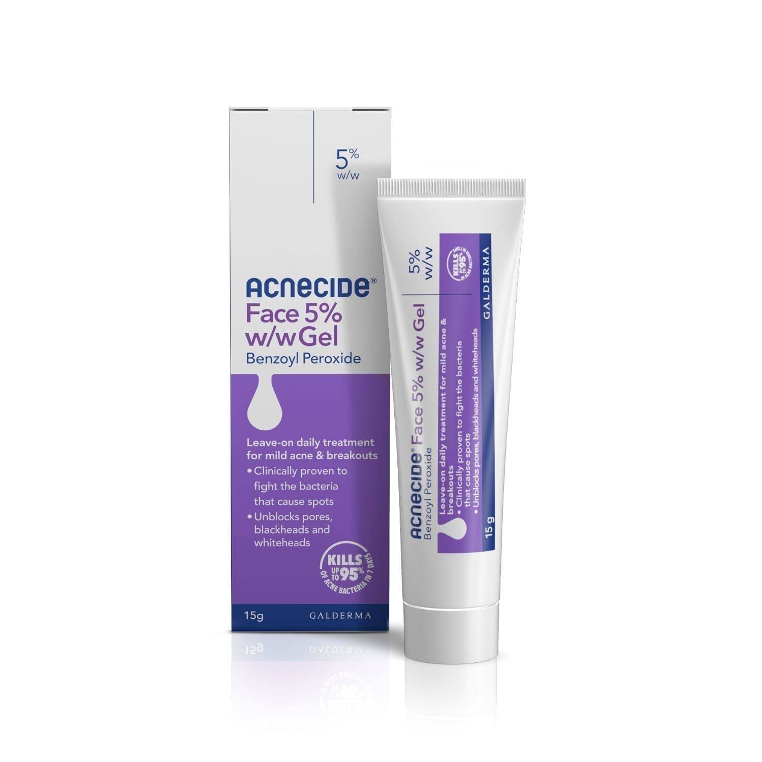 Acnecide Face 5% W/W Gel Benzoyl Peroxide 15g