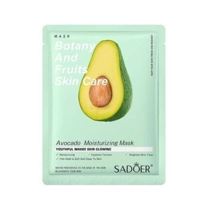 SADOER Botany And Fruits Skin Care Avocado Moisturizing Mask