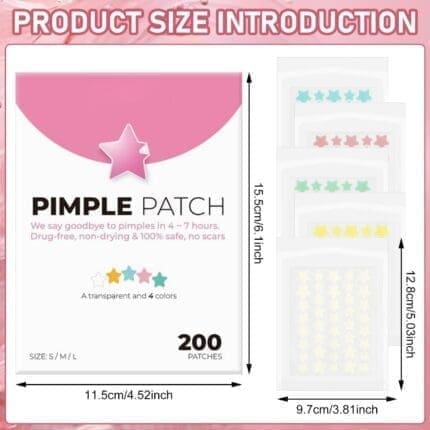 Rainy City Pimple Patch Waterproof Acne Spot Treatment