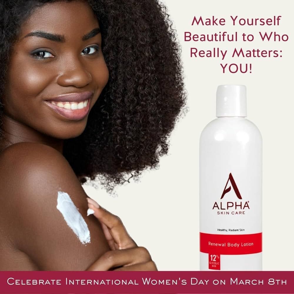 Alpha Skin Care Renewal Body Lotion 12% Glycolic AHA - Image 1