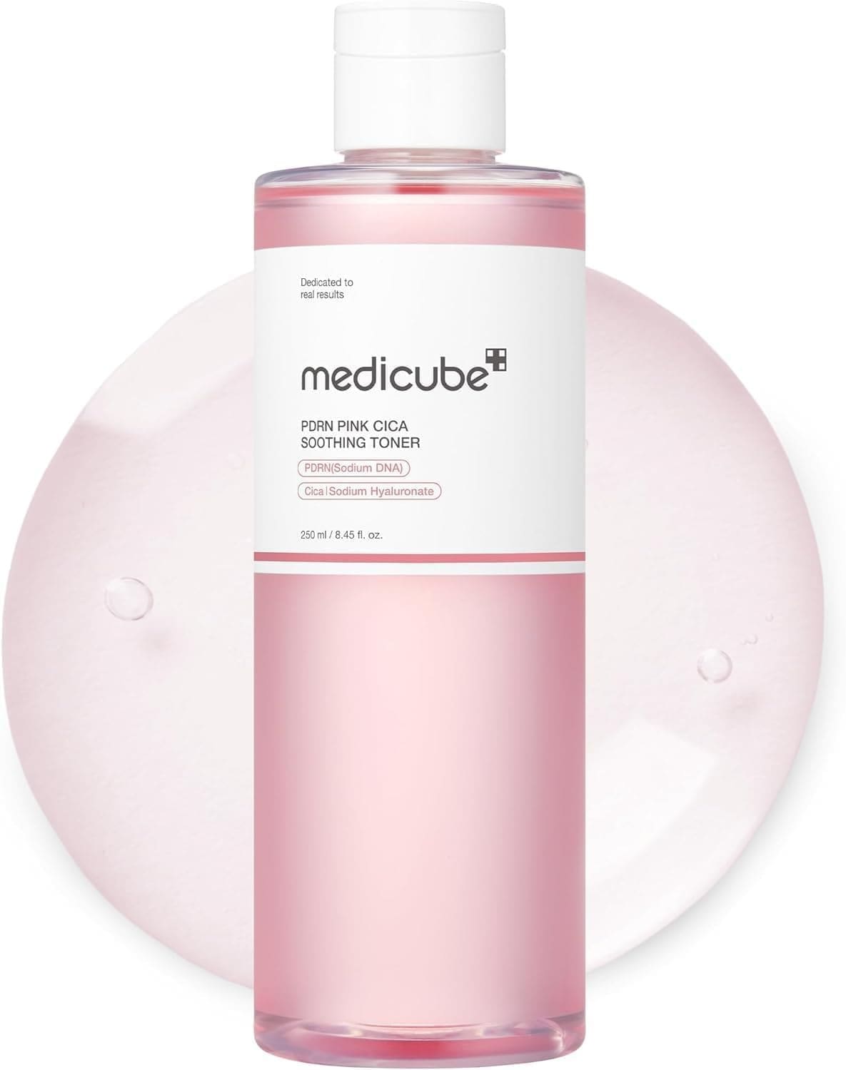 MEDICUBE PDRN Pink Cica Soothing Toner 250ml - Image 1