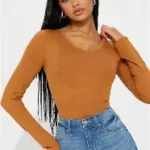 Fashionnova Your Everday Long Sleeve Tee