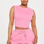 Fashionnova Lounge Affair One Pocket Plaid Top