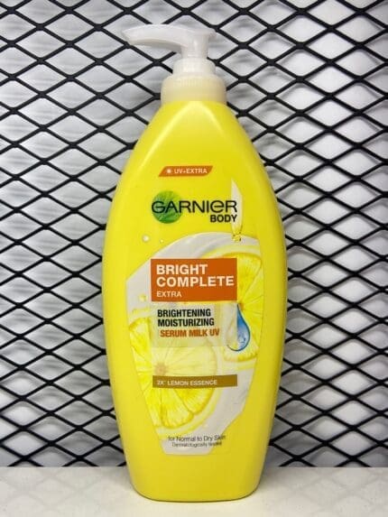 Garnier Body Bright Complete Extra Brightening Moisturizing Serum Milk UV + Lemon Essence
