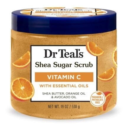 Dr Teal's Shea Sugar Scrub Vitamin C With Essential Oils