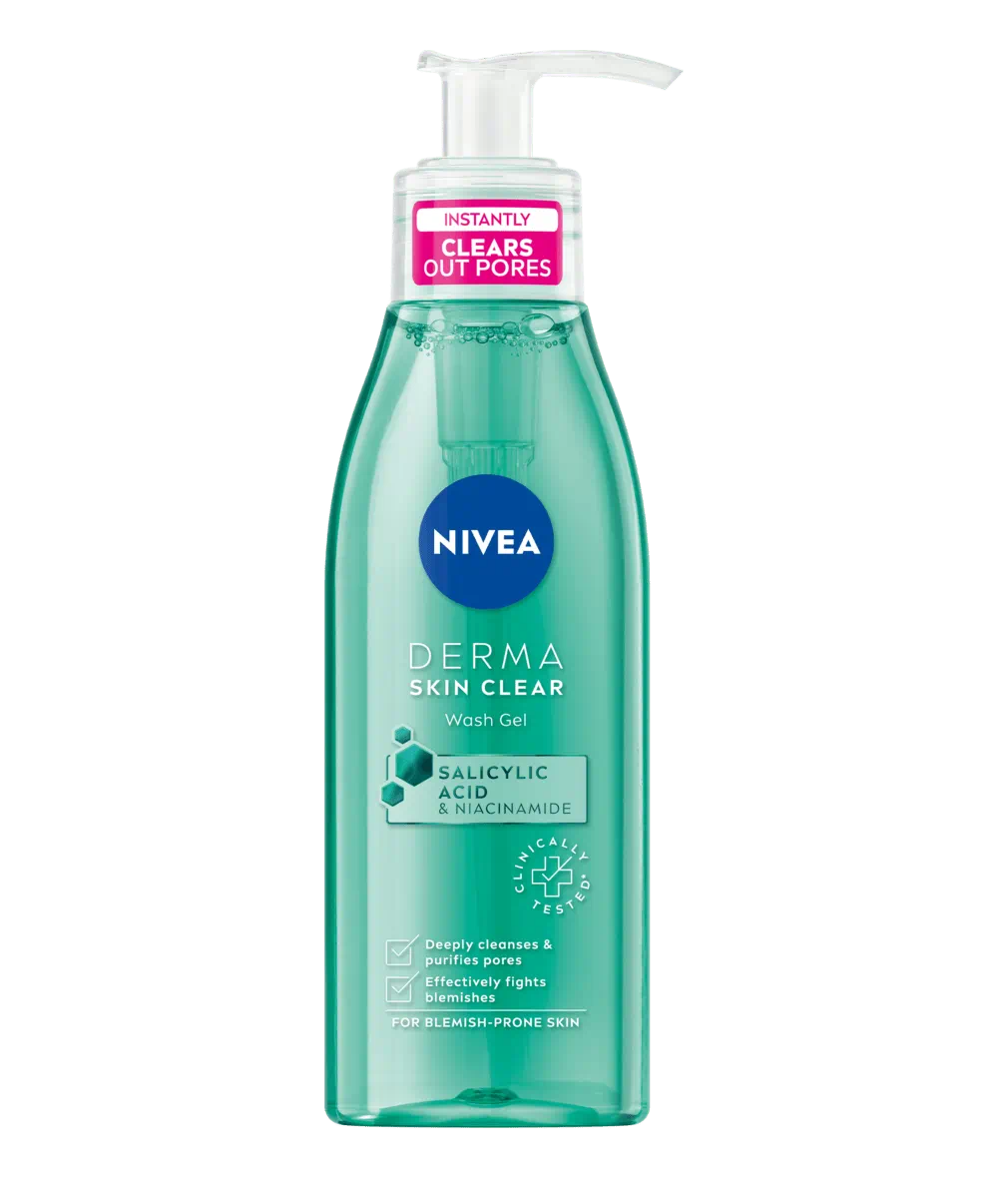 Nivea Derma Skin Clear Wash Gel - Image 1