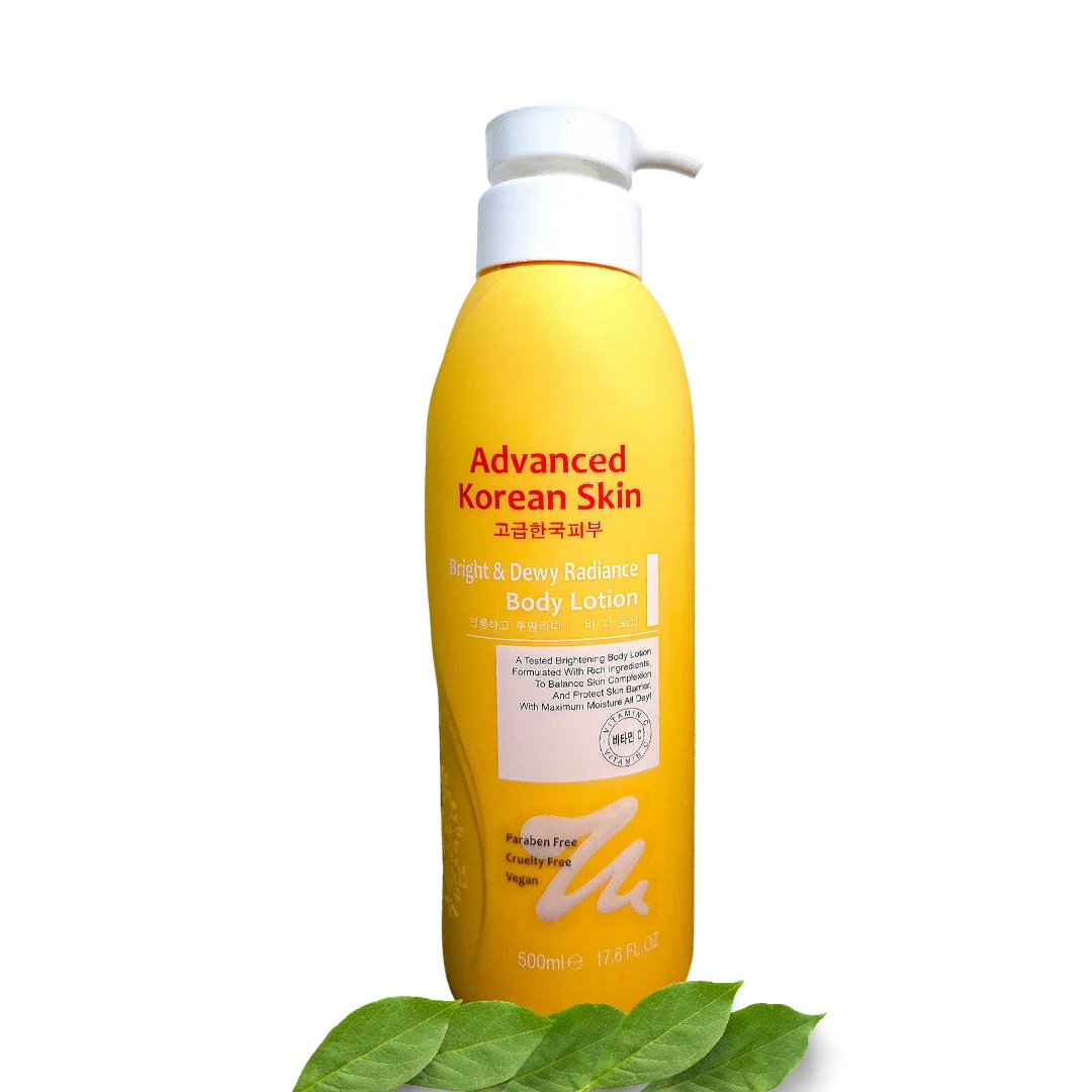 Advanced Korean Skin Bright & Dewy Radiance Body Lotion 500 ml - Image 1