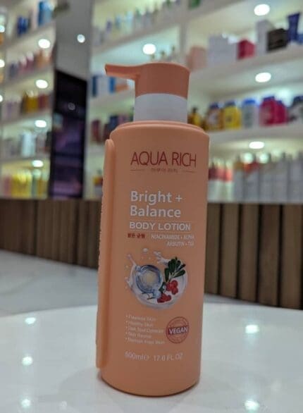 Aqua Rich Bright + Balnce Body Lotion Niacinamide + Alpha Arbutin+ TXA
