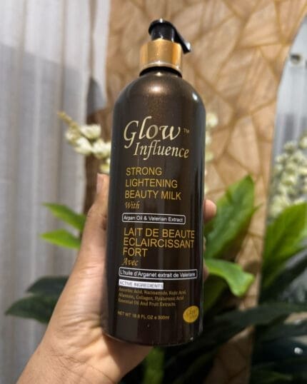 Glow Influence Strong Lightening Beauty Milk with Argan Oil and Veterian Extract