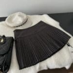 Iconiq High Waist Pleated Mini Skirt