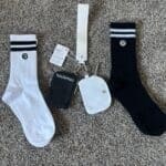 Lu Embroidered Crew Socks