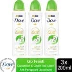 Dove Advanced Care Go Fresh Tripple Moisturizing Technology Cucumber and Green Tea Scent