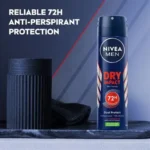 Nivea Men Dry Impact Skin Friendly Dual Protection Antibacterial 0% Alcohol 200ml